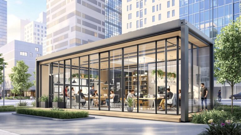 location batiment modulaire