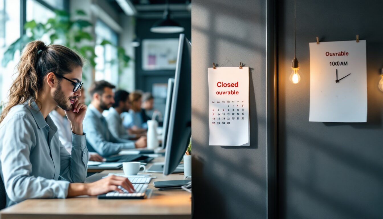 difference ouvrés et ouvrable