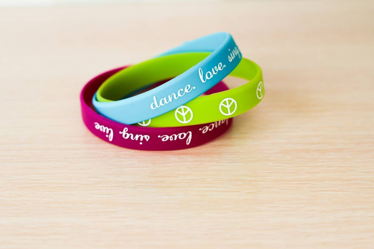 bracelets silicone objet publicitaire