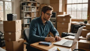 travailler à domicile emballage